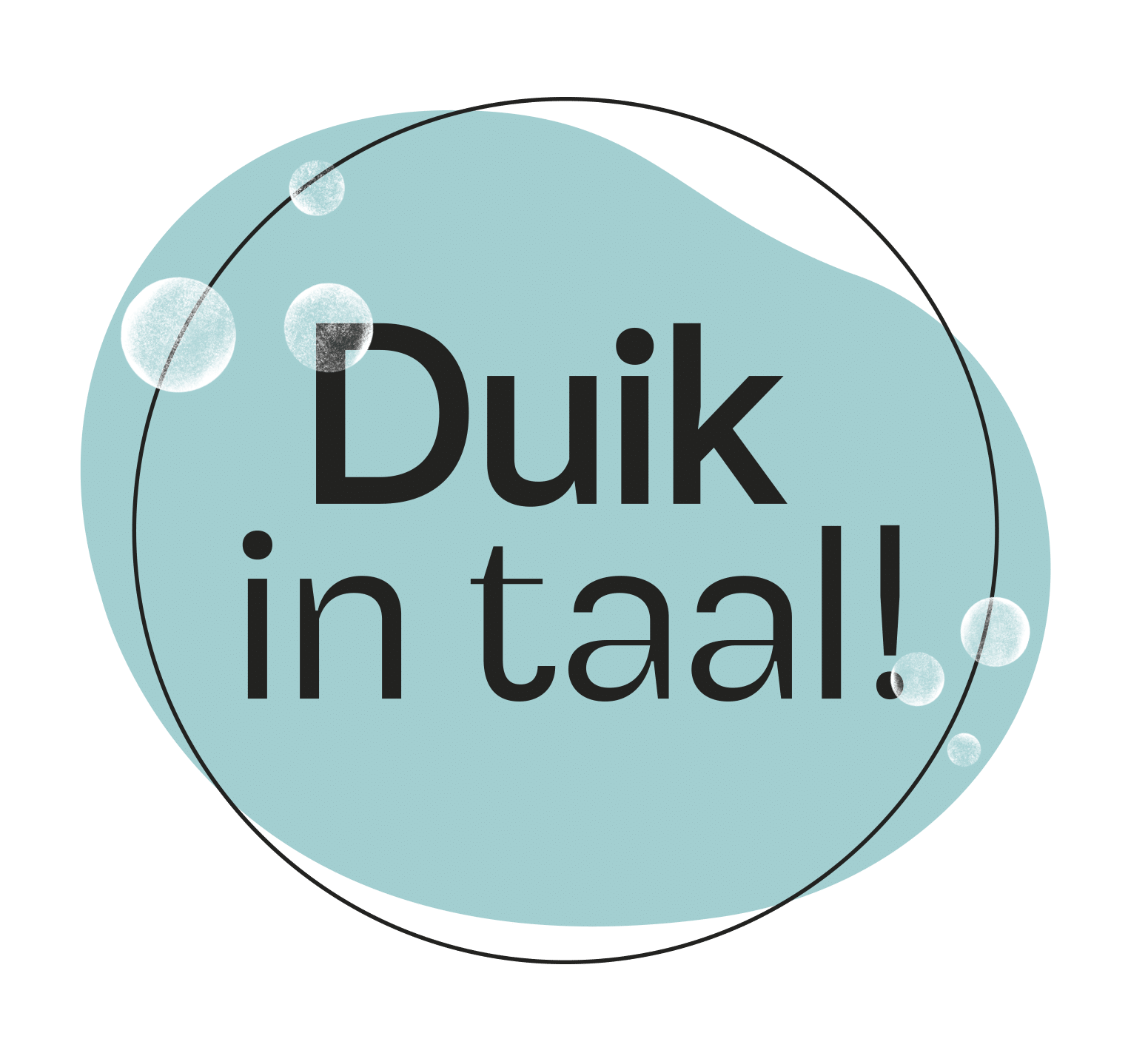 Duik in taal! Logo Vlaams Talenplatform