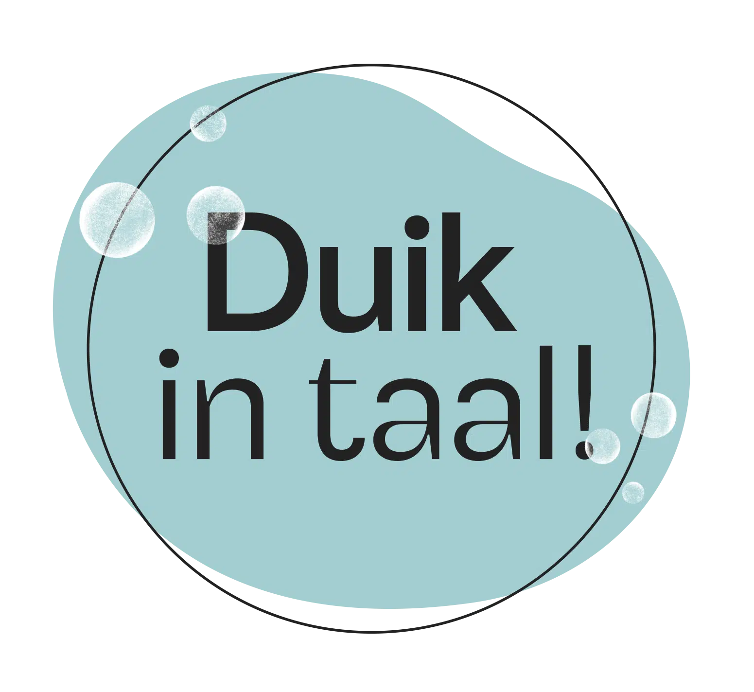 Duik in taal! Logo Vlaams Talenplatform