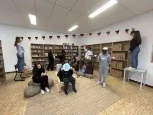 GO! Atheneum Voskenslaan Gent duikt in taal met het talenlabel van Duik in taal!