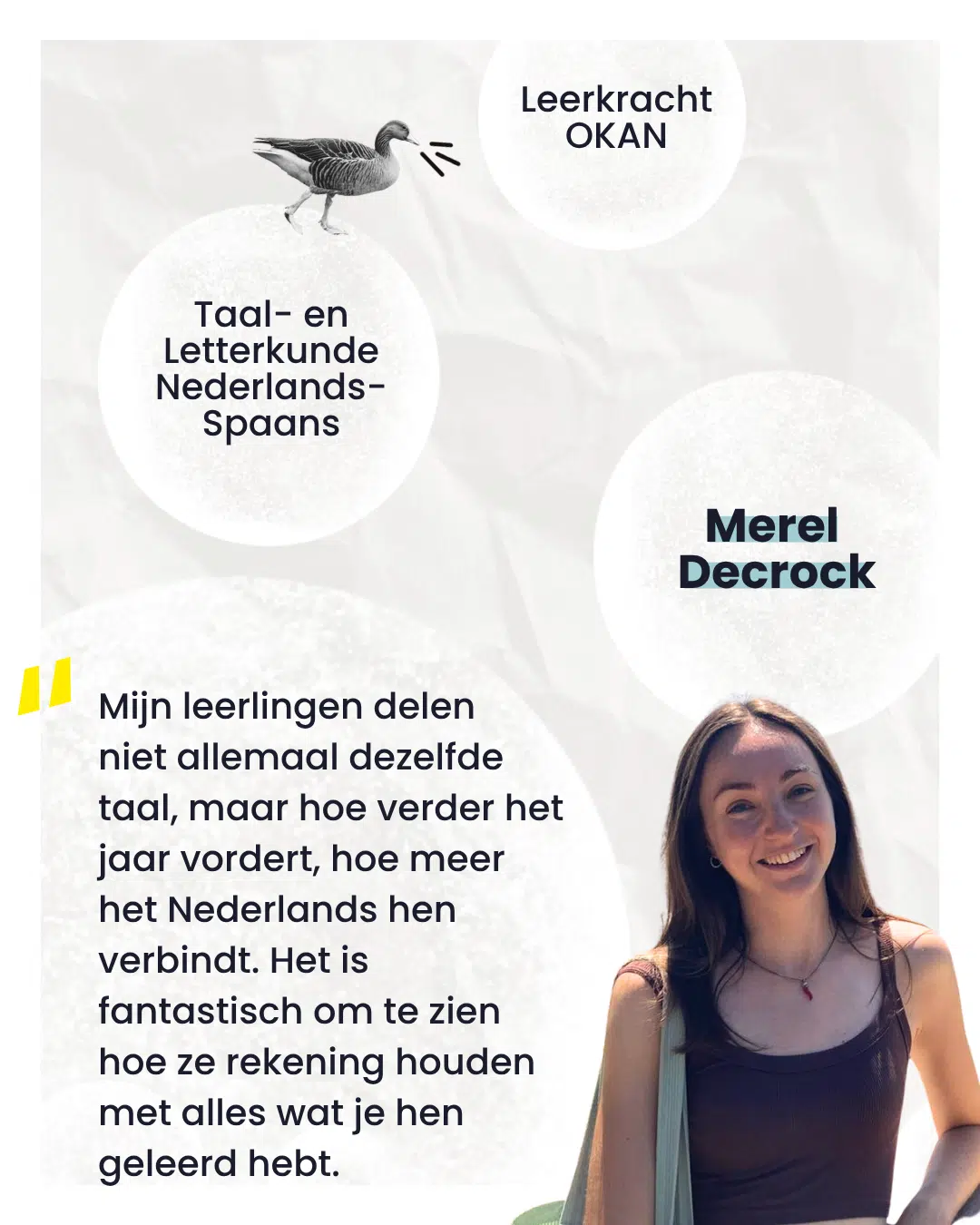 Merel Decrock - Leerkracht OKAN